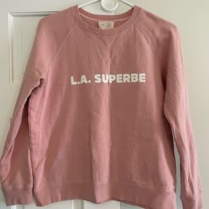 Sezane L.A. Superbe Sweatshirt Size Small
